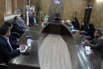 دیدار معاون استاندار وفرماندارویژه شهرستان با مشاور ومدیرکل حراست دانشگاه فنی و حرفه‌ای کشور و هیئت همراه  3