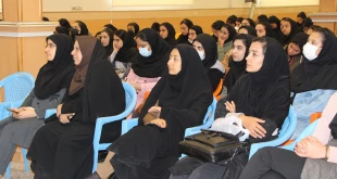 بمناسبت هفته جهانی کارآفرین،سلسله نشستهای کار آفرینی و تجلیل از تعدادی کار آفرین برتر استان در آموزشکده دختران نجف آباد برگزار گردید  5