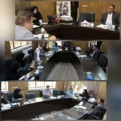 دیدار رییس اداره صنعت ومعدن و تجارت شهرستان با ریاست آموزشکده فنی وحرفه ای دختران نجف آباد  2
