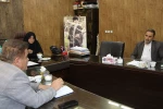 دیدار رییس اداره صنعت ومعدن و تجارت شهرستان با ریاست آموزشکده فنی وحرفه ای دختران نجف آباد  4