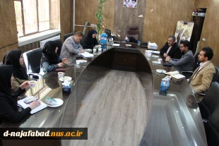جلسه کمیته راهبردی مرکز مهارت آموزی با حضور ریاست مرکز فنی وحرفه ای در آموزشکده فنی وحرفه ای دختران نجف آباد برگزار شد 3