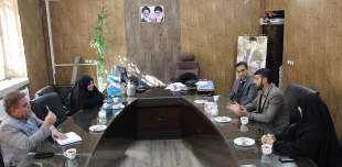 دیدار رییس اداره ورزش جوانان شهرستان وهمراهان با ریاست آموزشکده دختران نجف آباد 
 2
