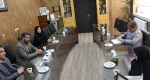 دیدار رییس اداره ورزش جوانان شهرستان وهمراهان با ریاست آموزشکده دختران نجف آباد 
 4