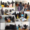 میز خدمت و پویش ملی سلامت ،تیم غربالگری شبکه بهداشت نجف آباد درآموزشکده دختران نجف آباد  2