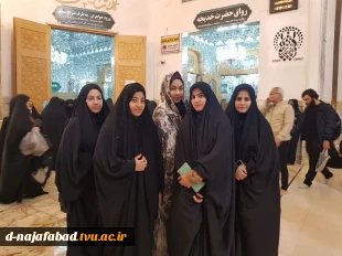 اردوی زیارتی قم- جمکران ویژه  دانشجویان ،آموزشکده دختران نجف آباد در ایام فاطمیه برگزار شد       3