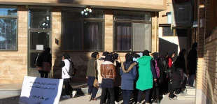 بازدید دانش آموزان هنرستان ساعی شهرستان از آموزشکده فنی وحرفه ای دختران نجف آباد« سمیه»  5