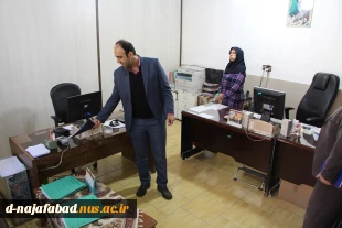 بازدید نماینده نظارت و ارزیابی وتضمین کیفیت دانشگاه فنی وحرفه ای استان اصفهان از آموزشکده دختران نجف آباد   8
