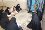 محفل انس با قرآن  در نمازخانه آموزشکده دختران نجف آباد برگزار شد 4