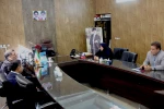 معاون سیاسی امنیتی و‌اجتماعی فرمانداری ویژه شهرستان با ریاست آموزشکده دختران سمیه دیدار وگفتگو نمودند 4