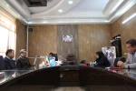 معاون سیاسی امنیتی و‌اجتماعی فرمانداری ویژه شهرستان با ریاست آموزشکده دختران سمیه دیدار وگفتگو نمودند 5