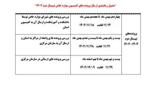 کمیسیون موارد خاص