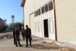 بازدید از پروژه نیمه تمام سالن ورزشی آموزشکده دختران نجف آباد 5