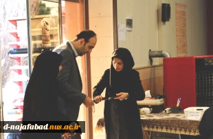 بازدید ونظارت ارزیابی ناظر دانشگاه فنی وحرفه ای مبنی بر نحوه برگزاری امتحانات پایان ترم ازآموزشکده دختران نجف آباد  5