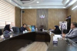دیدار رئیس اتاق اصناف شهرستان با ریاست آموزشکده فنی وحرفه ای دختران نجف آباد  3