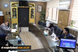 دیدار رئیس اتاق اصناف شهرستان با ریاست آموزشکده فنی وحرفه ای دختران نجف آباد  4