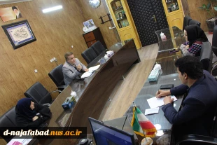 دیدار رئیس اتاق اصناف شهرستان با ریاست آموزشکده فنی وحرفه ای دختران نجف آباد  5