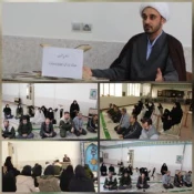 کارگاه آموزشی سبک زندگی علوی وامامت ویژه کارکنان آموزشکده دختران نجف آباد برگزار شد 2