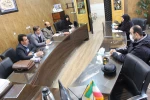 بازدید هیات نظارت و ارزیابی و تضمین کیفیت آموزش عالی استان اصفهان  از آموزشکده فنی و حرفه ای دختران نجف آباد  3