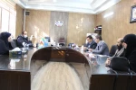 بازدید هیات نظارت و ارزیابی و تضمین کیفیت آموزش عالی استان اصفهان  از آموزشکده فنی و حرفه ای دختران نجف آباد  9