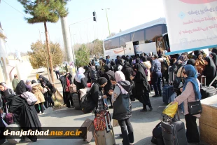 اردوی فرهنگی، زیارتی مشهد مقدس ویژه  دانشجویان ،آموزشکده دختران نجف آباد برگزار شد       3