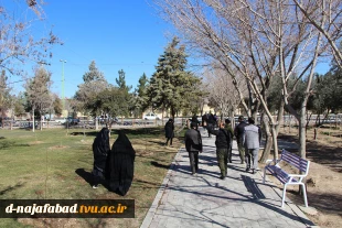 برگزاری پیاده روی کارکنان آموزشکده دختران نجف آباد به مناسبت ایام الله دهه مبارک فجر 1402 9