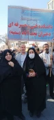 حضور پر شورهمکاران آموزشکده دختران نجف آباد در راهپیمایی یوم الله 22 بهمن 1402 5