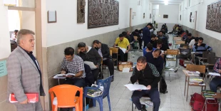 آزمون ورود به حرفه‌ی مهندسان درآموزشکده فنی وحرفه ای دختران نجف آباد برگزار شد. 8