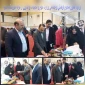 معاون فرهنگی و اجتماعی وزارت علوم و هیئت همراه از غرفه های آموزشکده دختران نجف آباد در هفتمین بازارچه دانشجویی نمایشگاه تهران  بازدید کردند