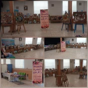 برپایی نمایشگاه و بازارچه مشاغل خانگی به مناسبت هفته مشاغل در آموزشکده دختران نجف آباد 
 2
