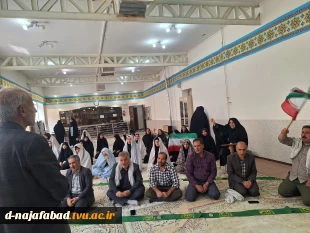تجمع دانشجویان،همکاران واساتید آموزشکده دختران نجف آباد در حمایت از دانشجویان آزادی‌خواه حامی فلسطین در جهان 4