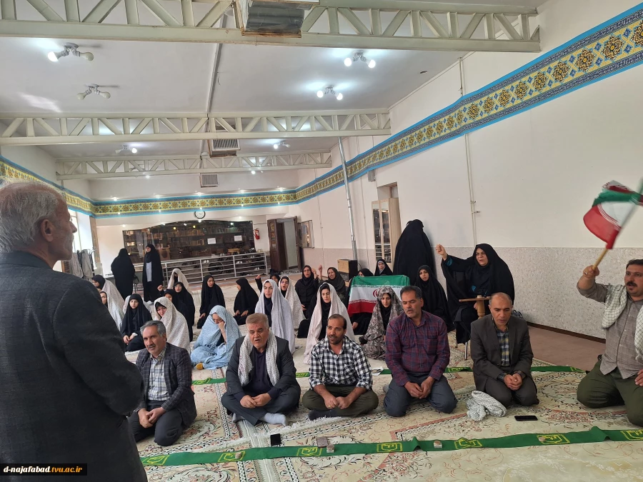 تجمع دانشجویان،همکاران واساتید آموزشکده دختران نجف آباد در حمایت از دانشجویان آزادی‌خواه حامی فلسطین در جهان 4