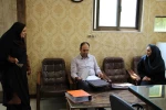 بازدید ونظارت ارزیابی ناظر دانشگاه فنی وحرفه ای استان مبنی بر نحوه برگزاری امتحانات پایان ترم ازآموزشکده دختران نجف آباد  7