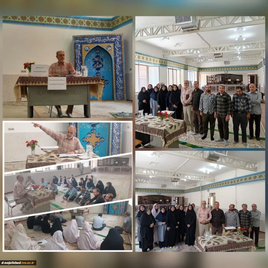 نشست بصیرتی در آموزشکده ملی ومهارت دختران نجف آباد 6