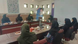 نشست هم اندیشی اساتید گروه طراحی دوخت با ریاست آموزشکده ملی مهارت دختران سمیه  4