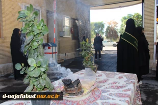 آیین بازگشایی دانشگاه ها واستقبال از دانشجویان با حضورخادم یاران حرم رضوی در آموزشکده ملی مهارت دختران نجف آباد برگزار شد  7