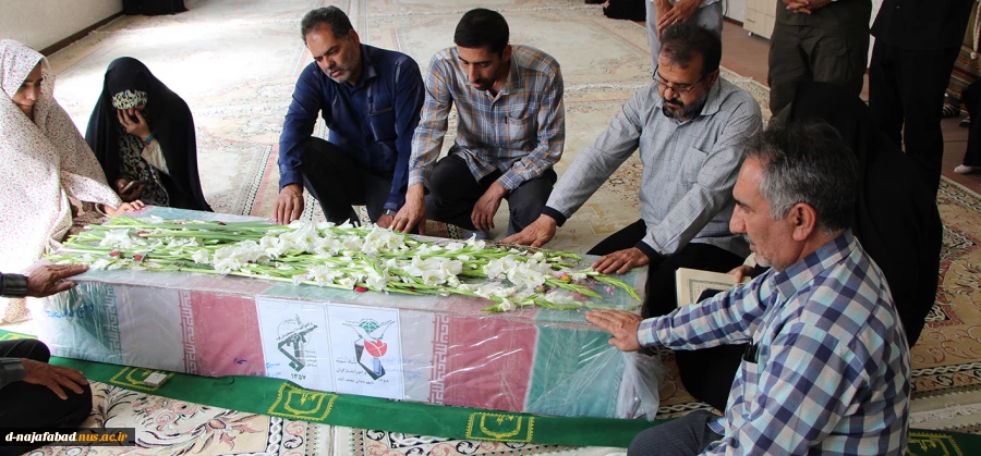 آیین استقبال از شهید مهدی سلطانی درآموزشکده ملی مهارت دختران نجف آباد 7