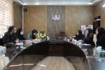 دیدار وگفتگو معاونت شبکه بهداشت درمان شهرستان با ریاست آموزشکده ملی مهارت دختران نجف آباد  3
