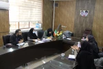 دیدار وگفتگو معاونت شبکه بهداشت درمان شهرستان با ریاست آموزشکده ملی مهارت دختران نجف آباد  5