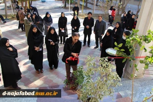 همزمان با میلاد حضرت زهرا(س) نمایشگاه گیاهان دارویی در آموزشکده ملی مهارت دختران نجف آباد افتتاح گردید  2