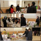 بازدید از نمایشگاه دستاوردها و توانمندی های دانشجویی گیاهان دارویی در آموزشکده ملی مهارت دختران نجف آباد 2