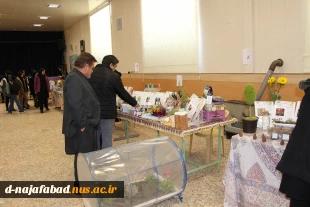 بازدید از نمایشگاه دستاوردها و توانمندی های دانشجویی گیاهان دارویی در آموزشکده ملی مهارت دختران نجف آباد 4