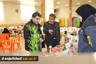 بازدید از نمایشگاه دستاوردها و توانمندی های دانشجویی گیاهان دارویی در آموزشکده ملی مهارت دختران نجف آباد 6