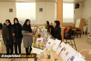 بازدید دانش آموزان هنرستان کارودانش شهیدان کمالی یزدانشهر از نمایشگاه گیاهان دارویی آموزشکده ملی مهارت دختران نجف آباد   6