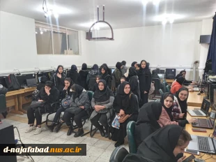 بازدید دانش آموزان هنرستان کارودانش شهیدان کمالی یزدانشهر از نمایشگاه گیاهان دارویی آموزشکده ملی مهارت دختران نجف آباد   7