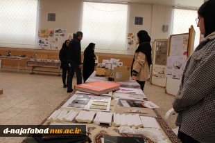 برپایی نمایشگاه گروه معماری آموزشکده ملی مهارت دختران نجف آباد  4