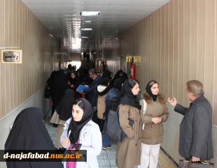 بازدید هیات نظارت و ارزیابی تضمین کیفیت آموزش عالی استان اصفهان از آموزشکده ملی مهارت دختران نجف آباد  8