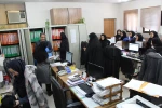 بازدید هیات نظارت و ارزیابی تضمین کیفیت آموزش عالی استان اصفهان از آموزشکده ملی مهارت دختران نجف آباد  10
