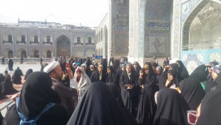 اردوی زیارتی مشهد مقدس  ویژه  دانشجویان ،آموزشکده ملی مهارت دختران نجف آباد برگزار شد       3