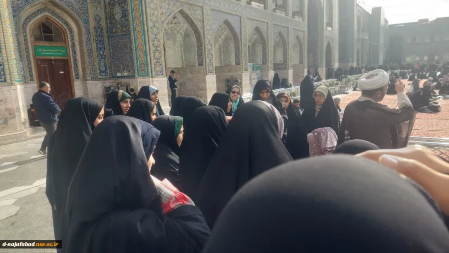 اردوی زیارتی مشهد مقدس  ویژه  دانشجویان ،آموزشکده ملی مهارت دختران نجف آباد برگزار شد       5