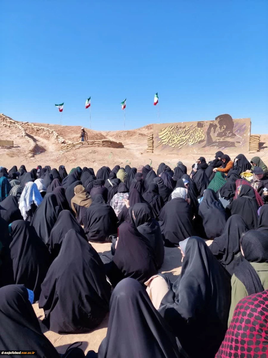 اردوی راهیان نور دانشجویان آموزشکده ملی مهارت دختران نجف آباد به مناطق جنوب  8